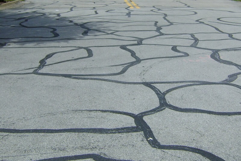 Asphalt Parking Lot Repair Service